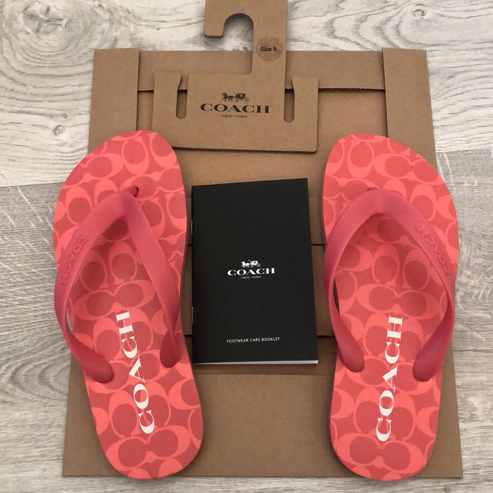 New Coach Slippers